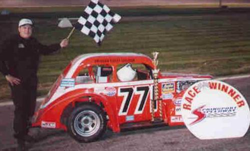 Calhoun County Speedway - BILLY SIMMONS 2000 LEGEND GREAT LAKES NATIONAL RACE